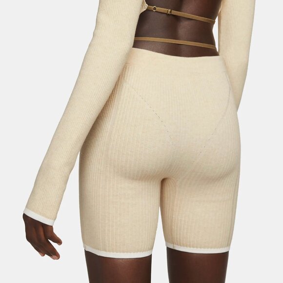 🔥 Jacquemus x Nike size XL Thigh Shorts Pearl Color - Picture 3 of 8